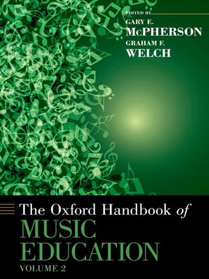 cover image of The Oxford Handbook of Music Education, Volume 1